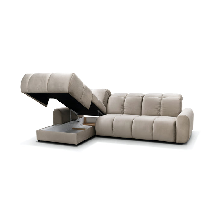 BUBLE kampinė sofa lova | 294x198 cm