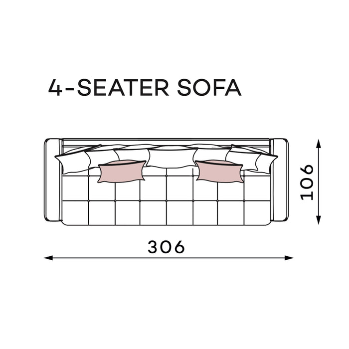 Sofa BELAVIO 306 cm