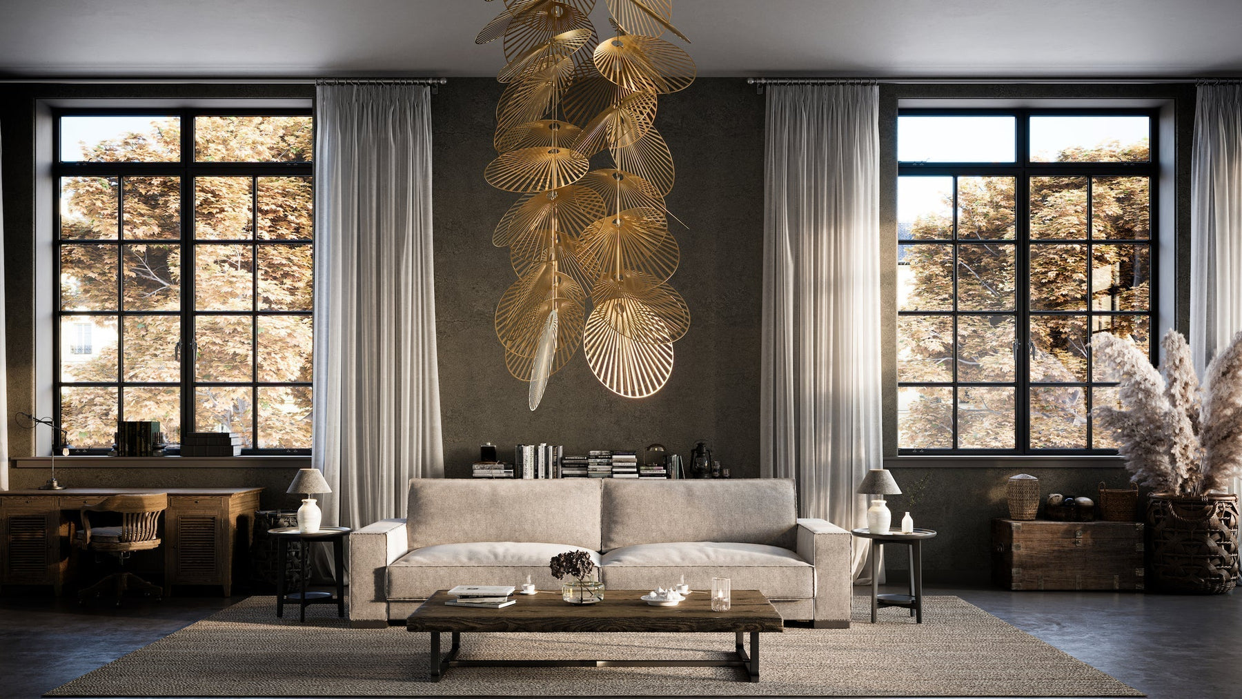 Modulinė sofa mažam butui - sprendimai