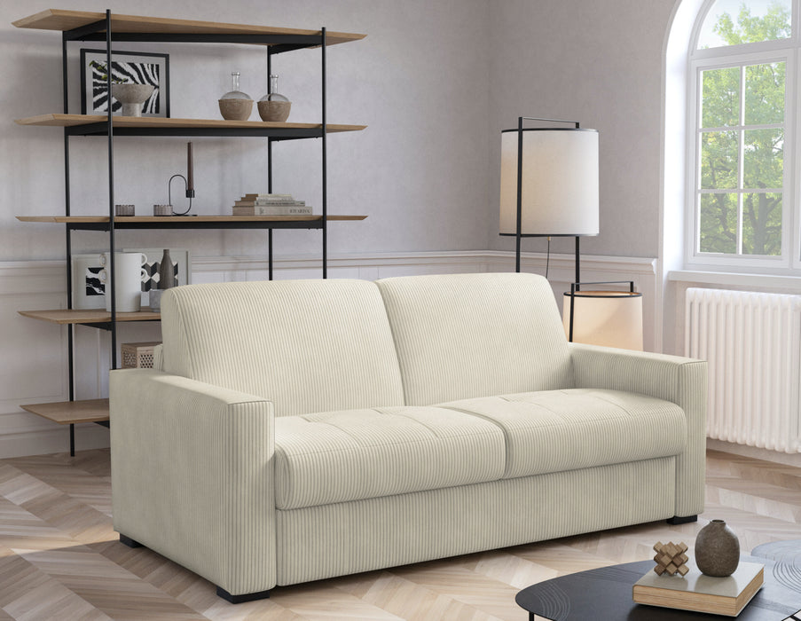 BIZU itališka sofa–lova su 14 cm čiužiniu moderniame interjere