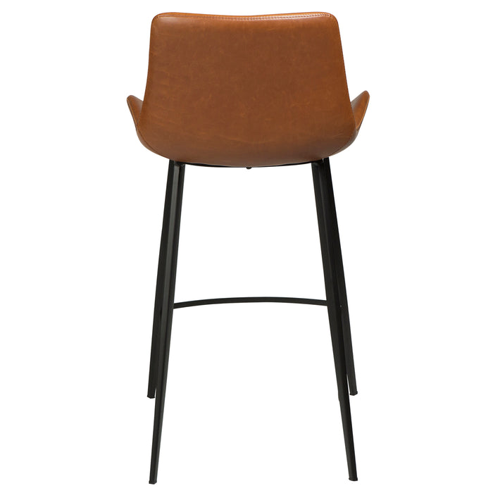 Pusbario kėdė HYPE | Vintage light brown | Dirbt. oda | Danija
