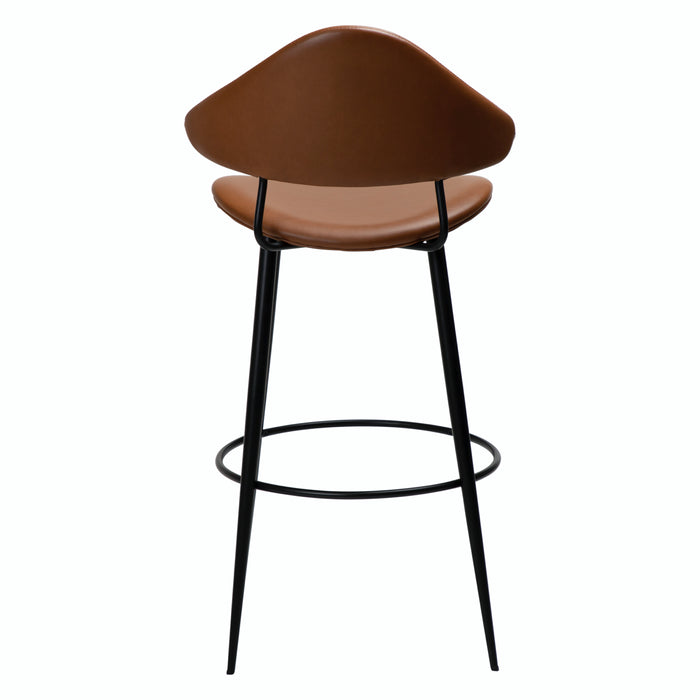 Baro kėdė NAPOLEON | Vintage light brown | Dirbt. oda | Danija