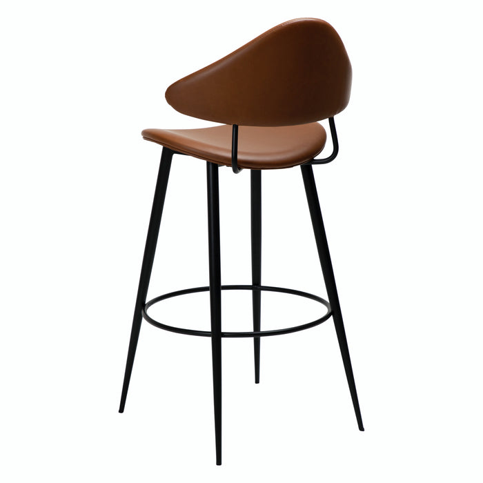 Baro kėdė NAPOLEON | Vintage light brown | Dirbt. oda | Danija