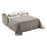 BONNIE itališka sofa-lova, paklota miegui