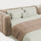 BOOBLE itališka kampinė sofa-lova – miegamosios dalies detalė