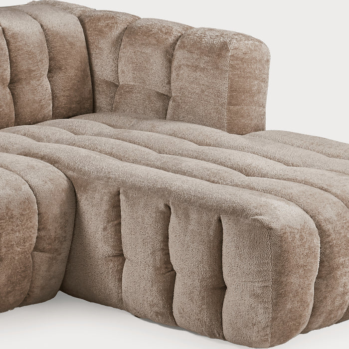 BOOBLE itališka kampinė sofa-lova – konstrukcijos detalė
