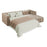BOOBLE itališka kampinė sofa-lova, paklota miegui