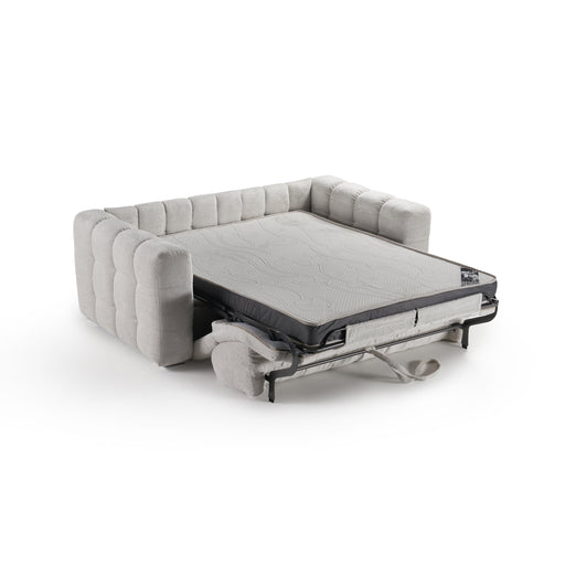 Itališka sofa-lova su metaliniu mechanizmu, ALOE VERA čiužinys (čiužinio storis 17 cm); miegama dalis 120/140/160×195 cm; fiksuoti užvalkalai.