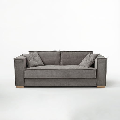 Itališka sofa-lova su metaliniu mechanizmu, ALOE VERA čiužinys (čiužinio storis 17 cm); miegama dalis 120/140/160×195 cm; nuvelkami ir skalbiami užvalkalai.