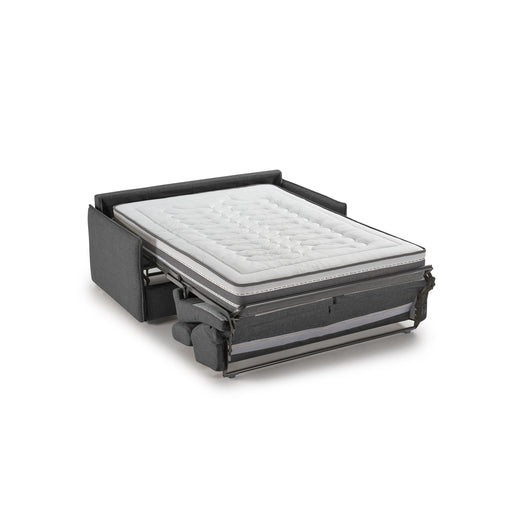 CLYDE sofa–lova su 21 cm čiužiniu, išskleista miegama funkcija