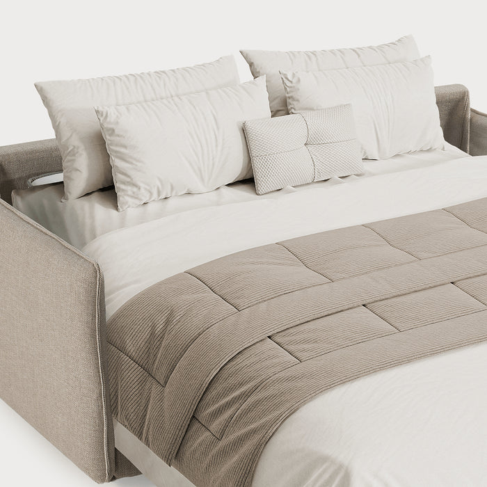 CLYDE itališka sofa-lova – miegamosios dalies detalė
