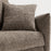 EGON itališka sofa-lova – porankio ir audinio detalė