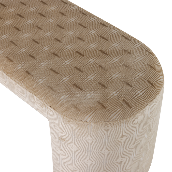 Jacob suoliuko geometrinio rašto audinio detalė