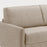 JUSTIN itališka sofa-lova – konstrukcijos detalė