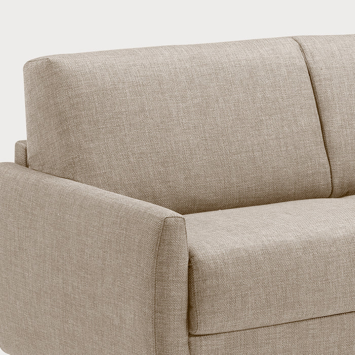 JUSTIN itališka sofa-lova – konstrukcijos detalė