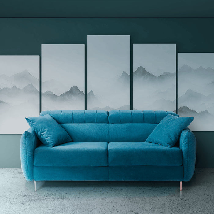 LIBRA itališka sofa-lova svetainės interjere