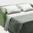MARE itališka sofa-lova – miegamosios dalies detalė