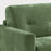 MARE itališka sofa-lova – konstrukcijos detalė