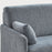 NOA itališka sofa-lova – konstrukcijos detalė