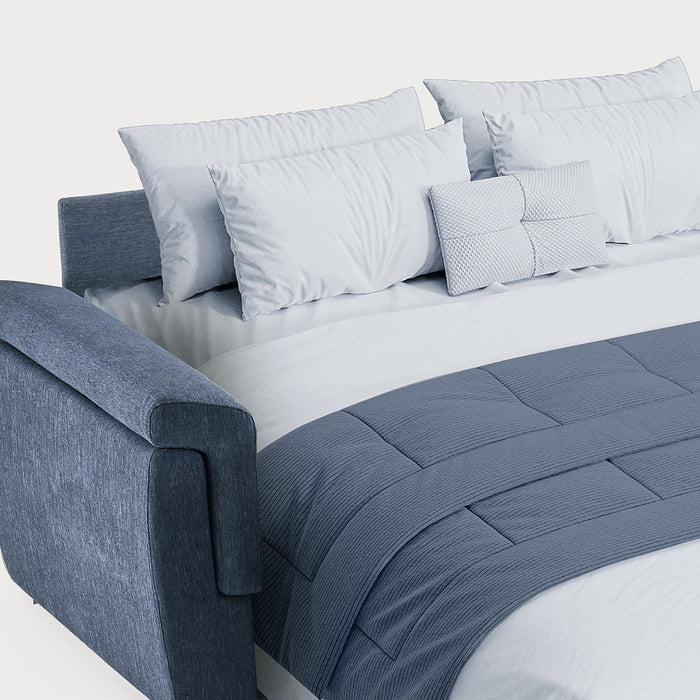 PIXELL itališka sofa-lova – miegamosios dalies detalė