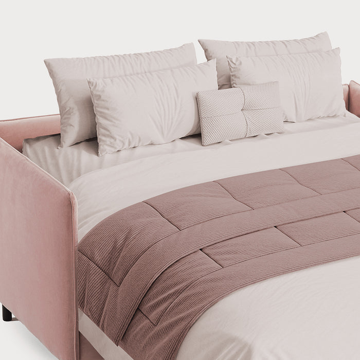 PROFILE itališka sofa-lova – miegamosios dalies detalė