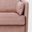 PROFILE itališka sofa-lova – konstrukcijos detalė