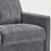 ROKU itališka sofa-lova – porankio ir audinio detalė