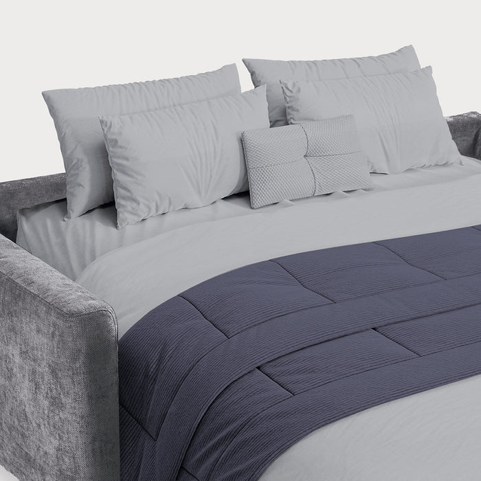 ROKU itališka sofa-lova – miegamosios dalies detalė