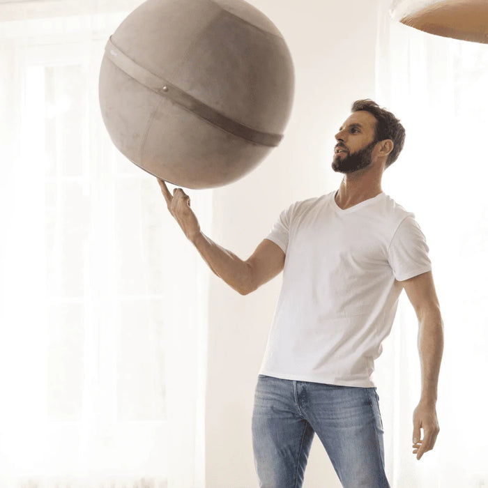 Kamuolys sėdėjimui BLOON VELVET OPALE