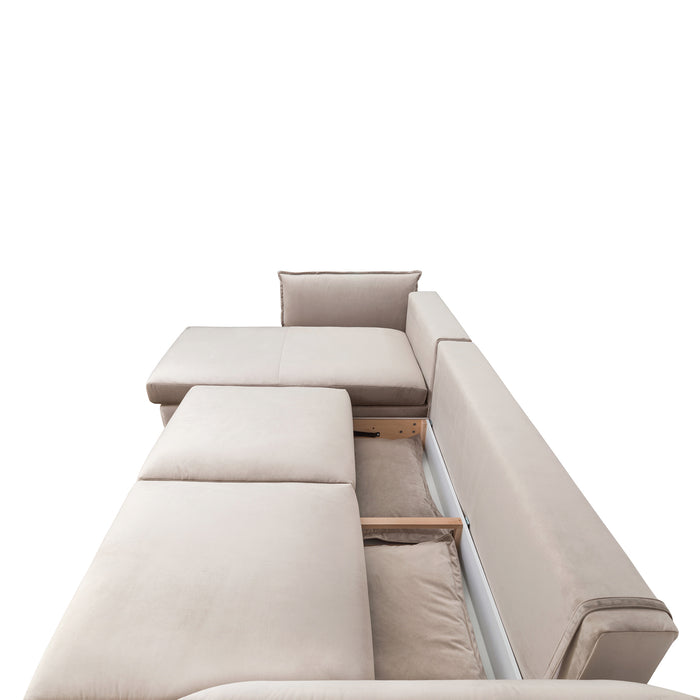 Kampinė sofa lova CARA 318x187 cm M