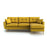 Kampinė sofa lova HENRY | 244x160 cm