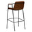 Baro kėdė BOTO | Vintage light brown | Dirbt. oda | Danija