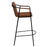 Pusbario kėdė BOTO | Vintage light brown