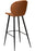Baro kėdė CLOUD | Vintage light brown | Dirbt. oda | Danija