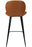 Pusbario kėdė CLOUD | Vintage light brown