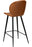 Pusbario kėdė CLOUD | Vintage light brown | Dirbt. oda | Danija