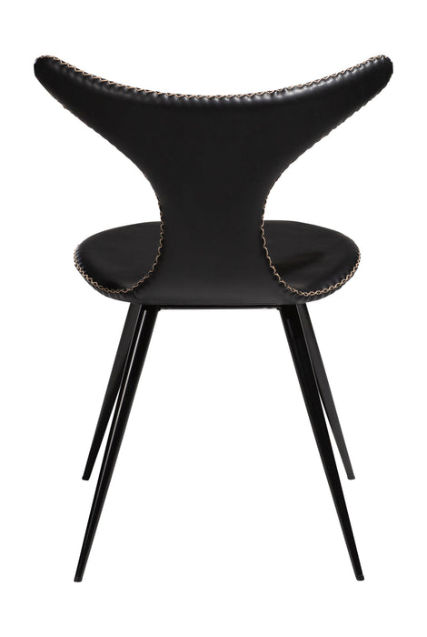 Valgomojo kėdė DOLPHIN | Vintage black