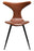 Valgomojo kėdė DOLPHIN | Vintage light brown