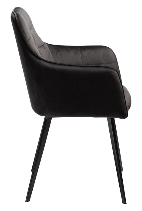 Valgomojo kėdė EMBRACE | Meteorite black