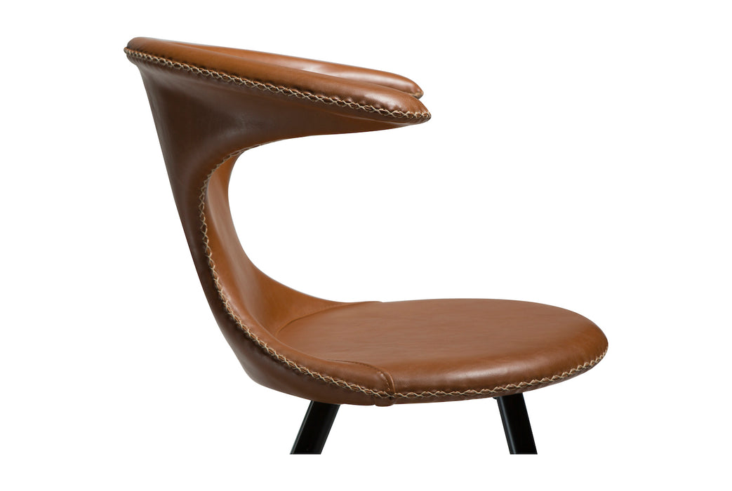 Valgomojo kėdė FLAIR | Vintage light brown