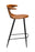 Pusbario kėdė FLAIR | Vintage light brown | Dirbt. oda | Danija