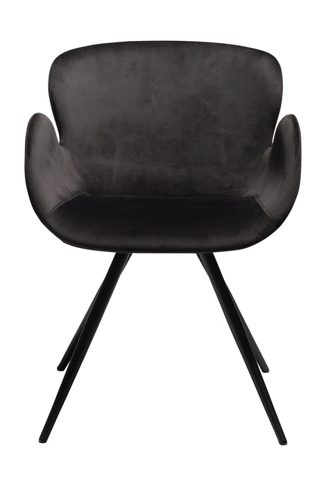 Valgomojo kėdė GAIA | Meteorite black