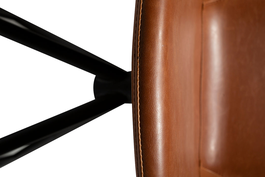 Pusbario kėdė GAIA | Vintage light brown