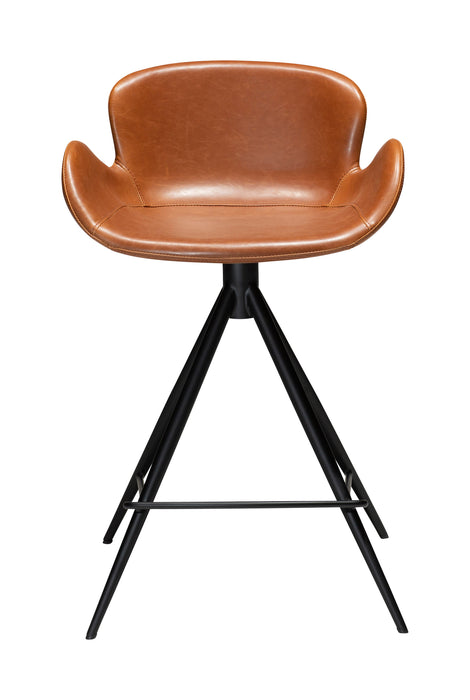 Pusbario kėdė GAIA | Vintage light brown | Dirbt. oda | Danija