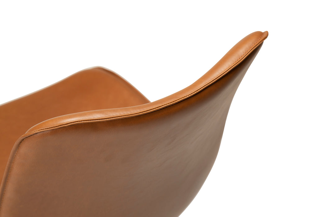 Valgomojo kėdė GLEE | Vintage light brown