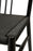Valgomojo kėdė SAVA| Black paper cord