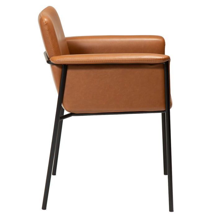 Valgomojo kėdė VALE | Vintage light brown