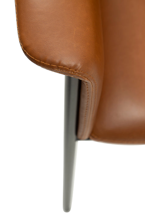 Valgomojo kėdė VALE | Vintage light brown