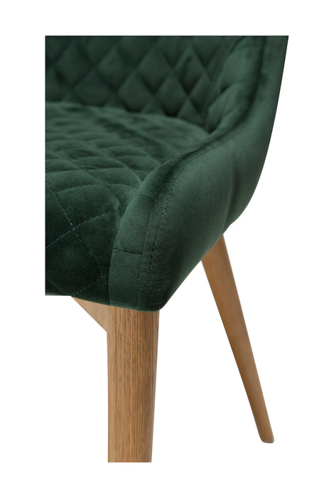 Valgomojo kėdė VETRO | Emerald green