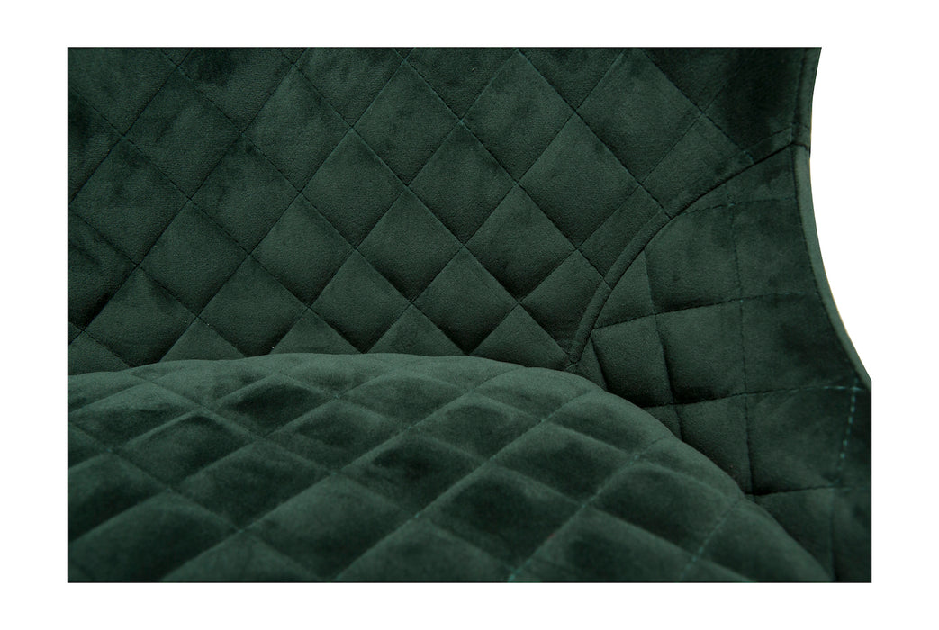 Valgomojo kėdė VETRO | Emerald green